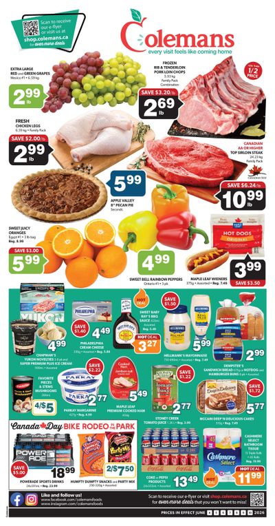 Coleman's Flyer June 4 to 10