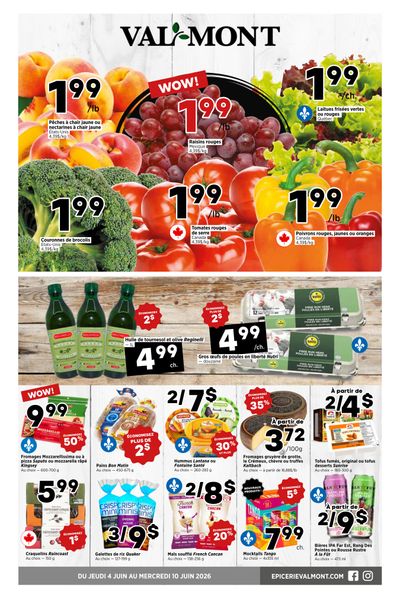 Val-Mont Flyer June 4 to 10