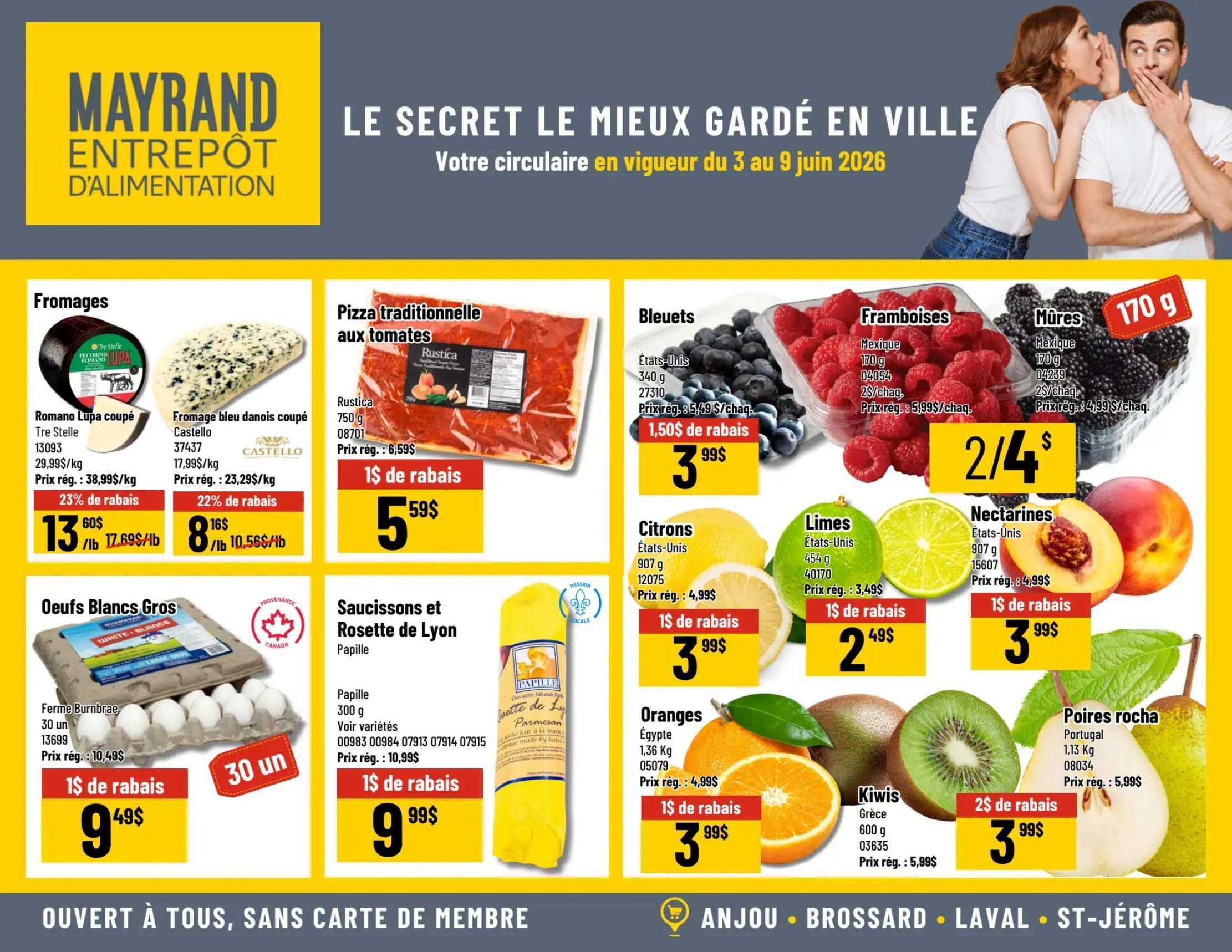 Mayrand Flyer June 3 to 9