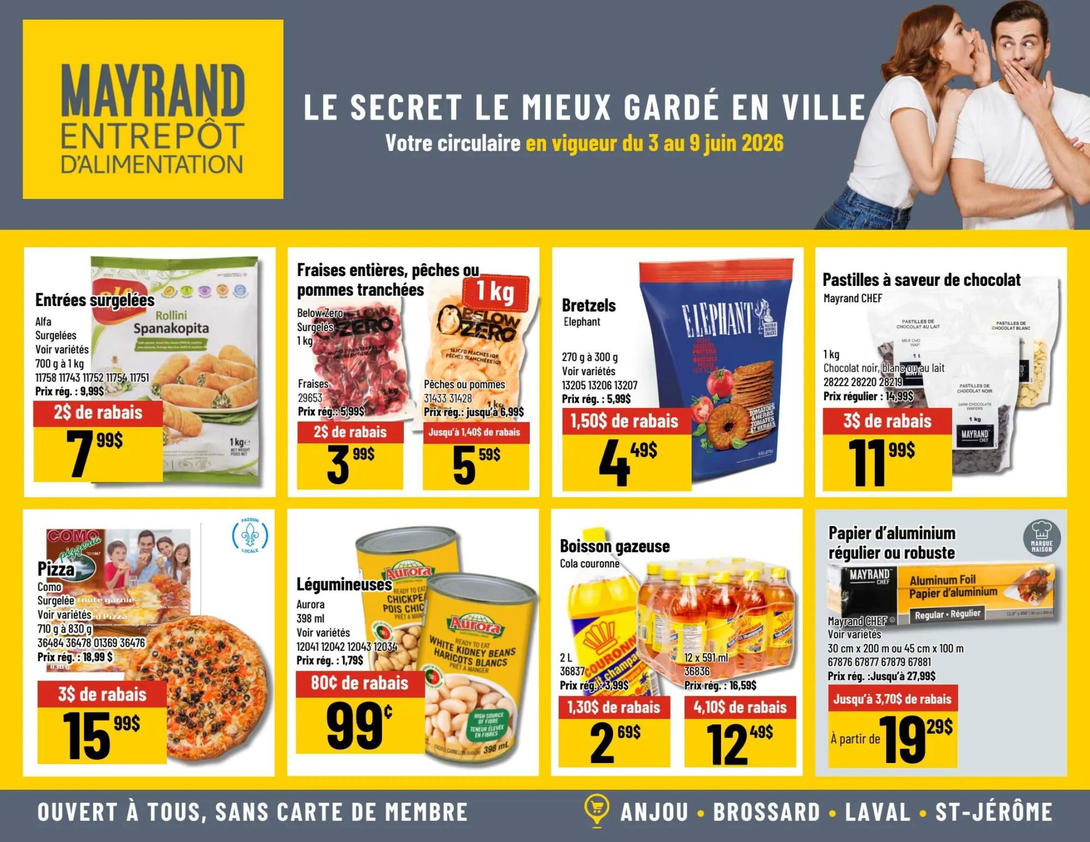 Mayrand Flyer June 3 to 9