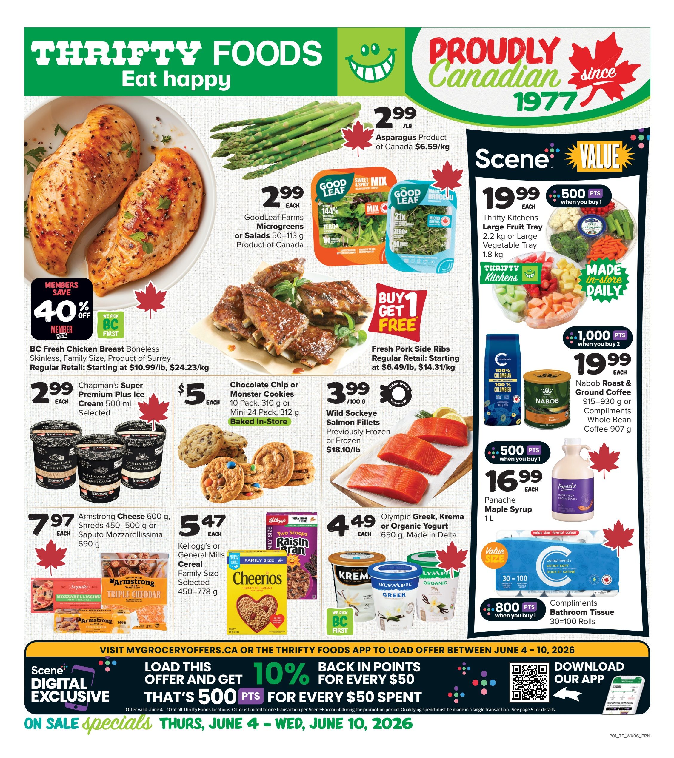 Thrifty Foods Flyer June 4 to 10