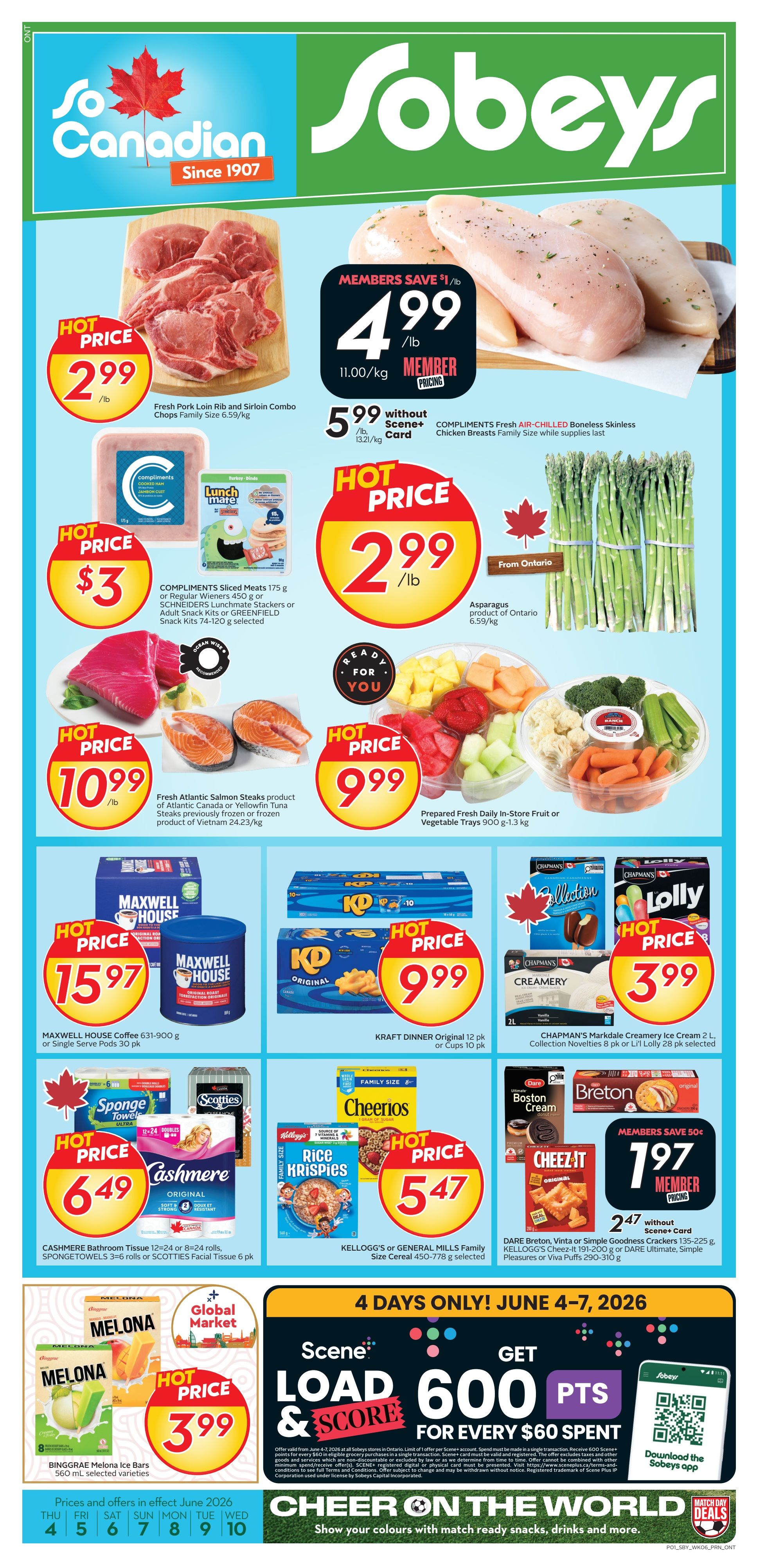 Sobeys (ON) Flyer June 4 to 10