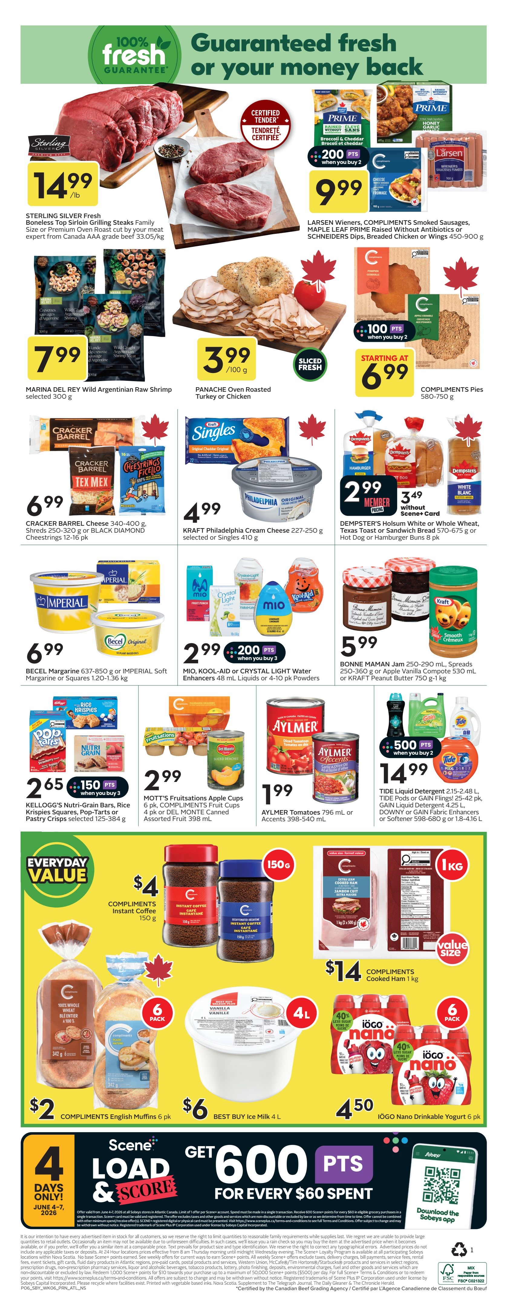 Sobeys (Atlantic) Flyer June 4 to 10