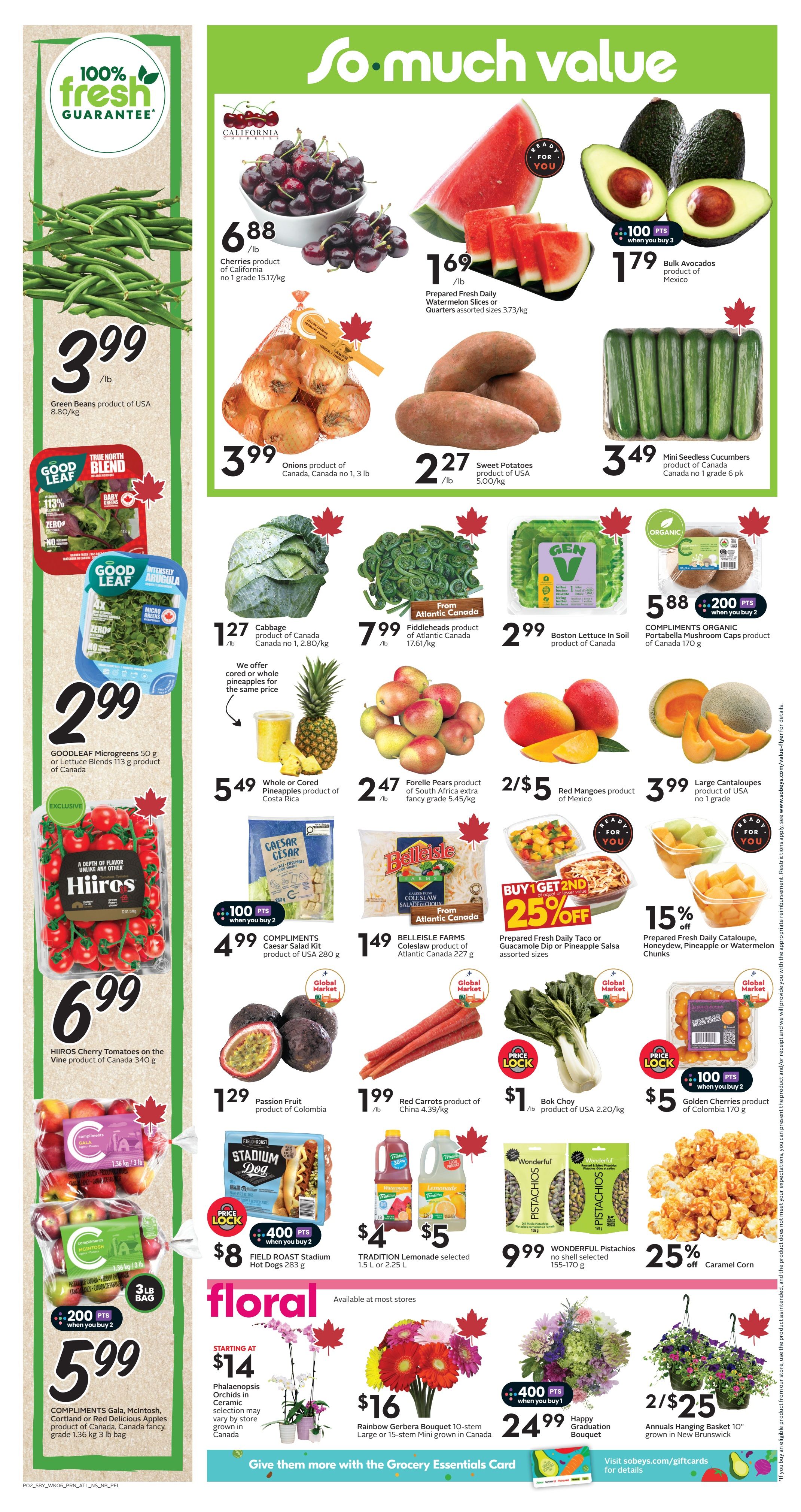 Sobeys (Atlantic) Flyer June 4 to 10