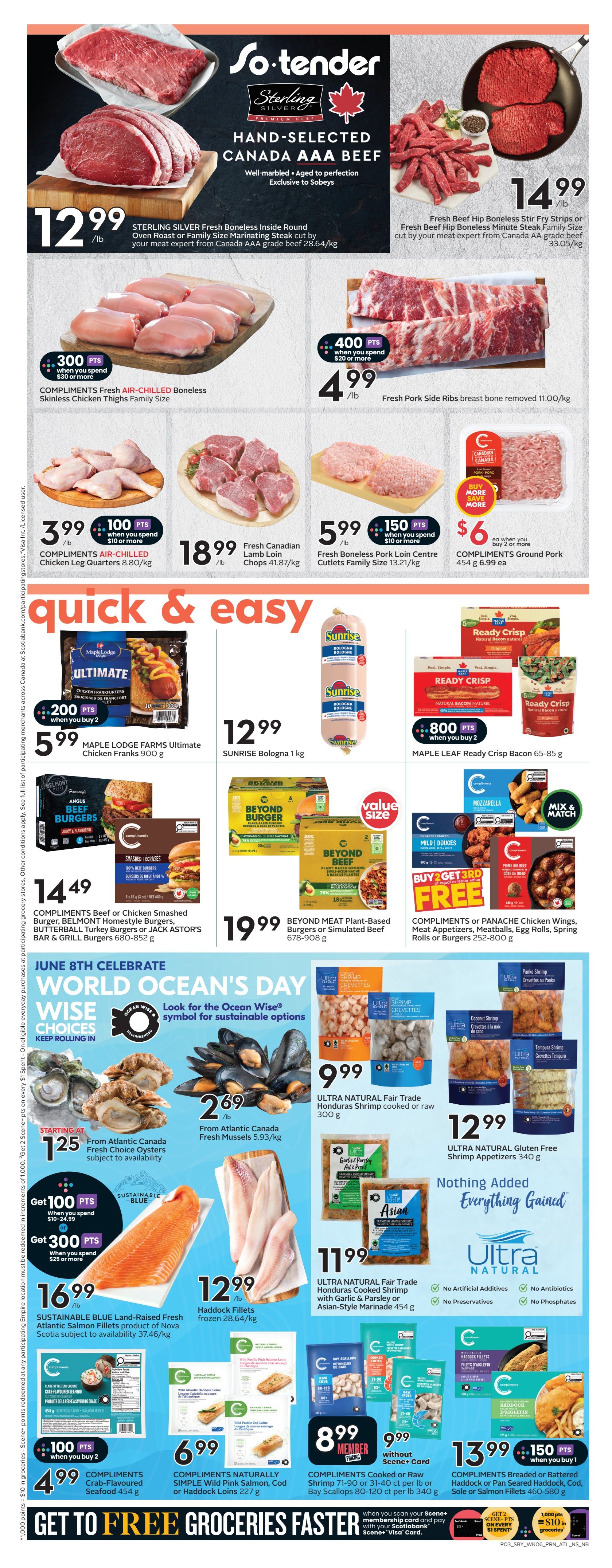 Sobeys (Atlantic) Flyer June 4 to 10