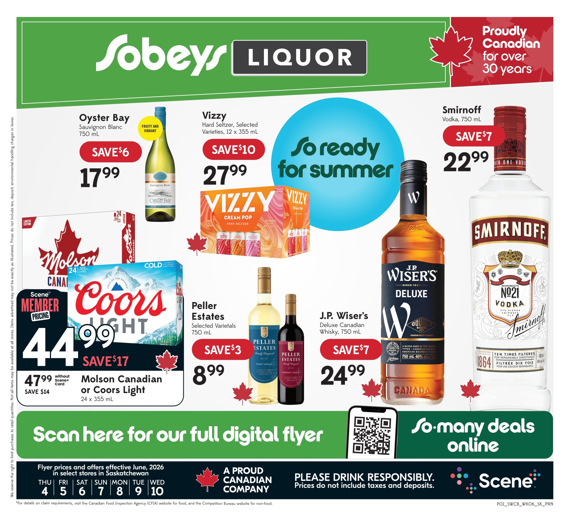 Sobeys (SK) SWCB Flyer June 4 to 10