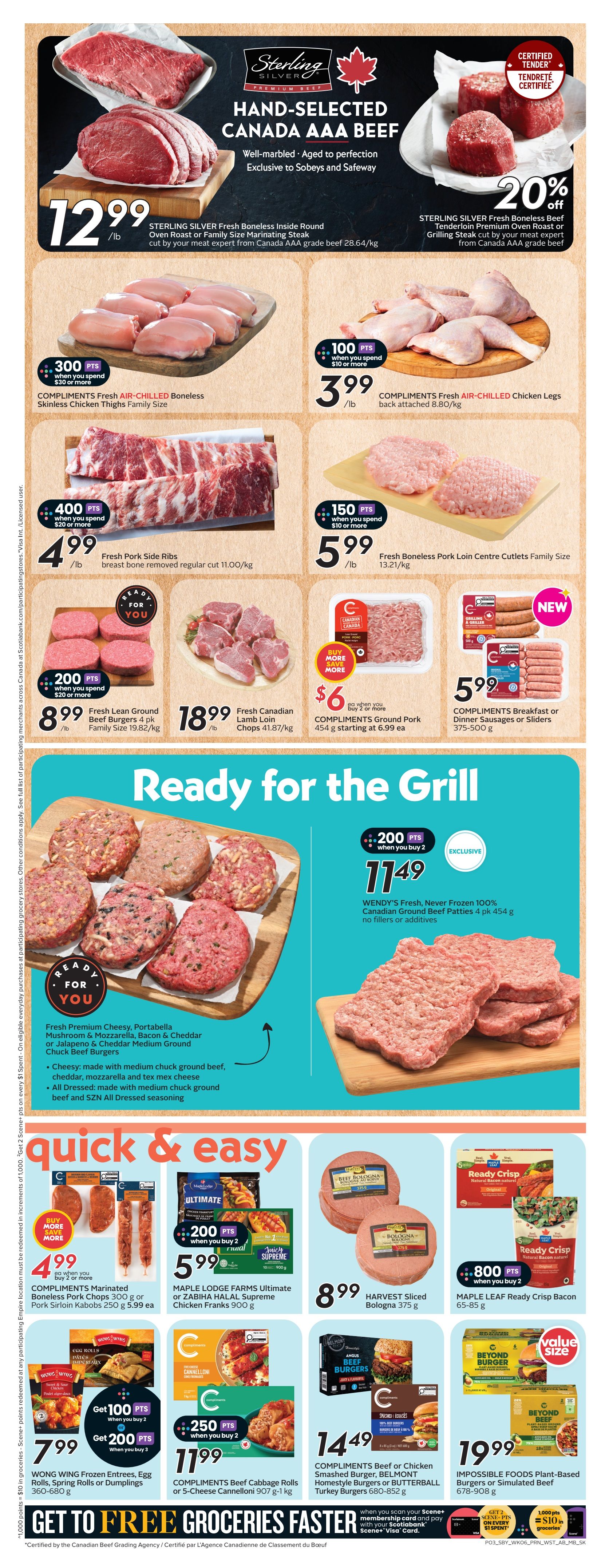 Sobeys/Safeway (SK & MB) Flyer June 4 to 10