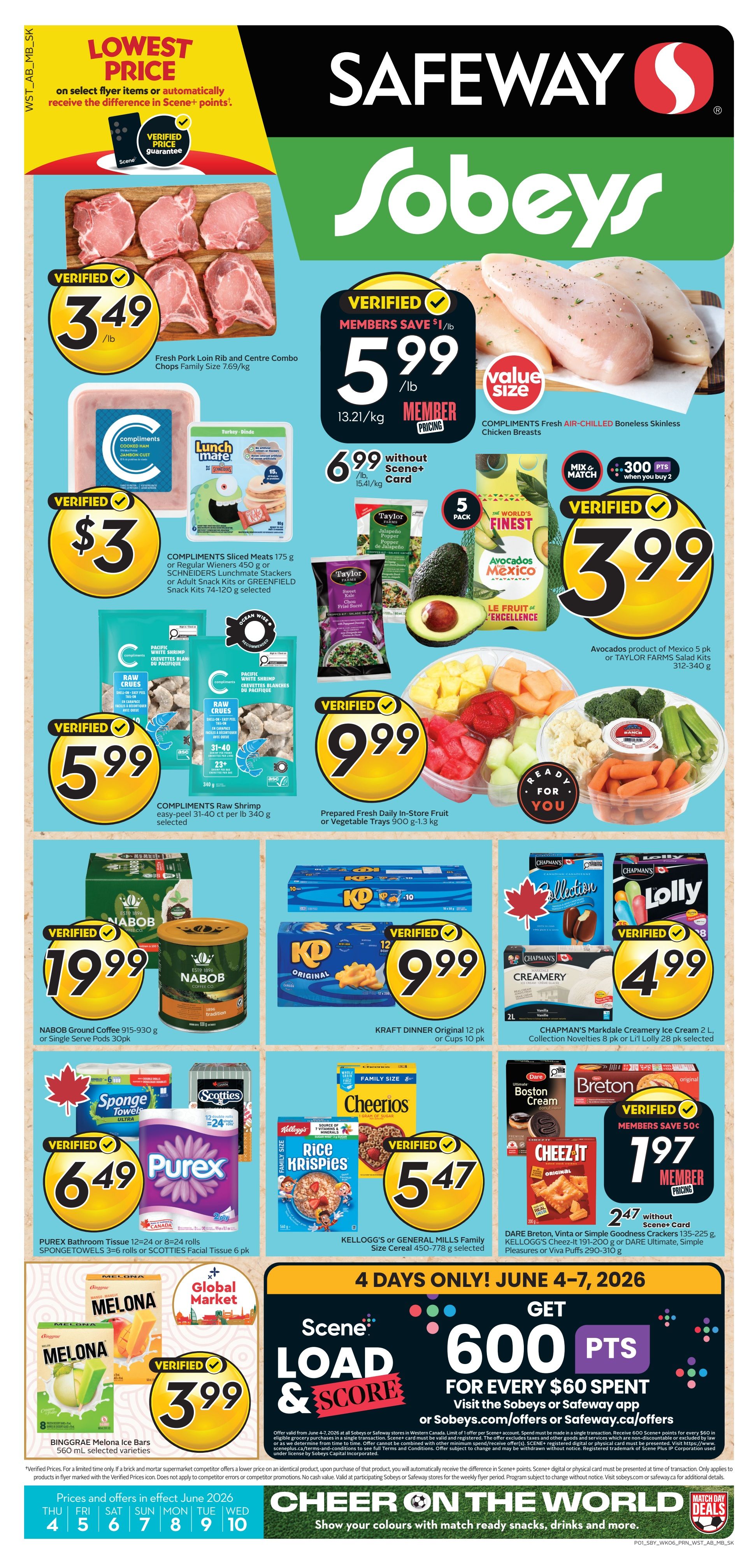 Sobeys/Safeway (AB) Flyer June 4 to 10