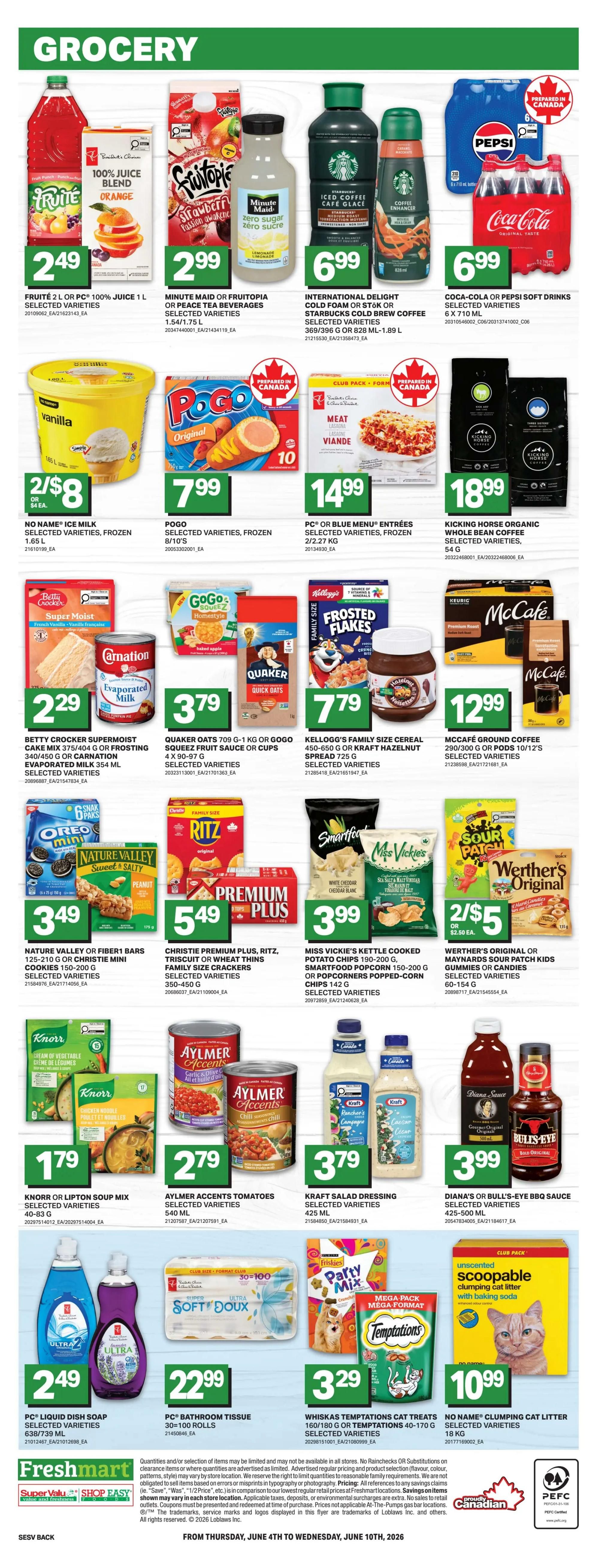 Shop Easy & SuperValu Flyer June 4 to 10