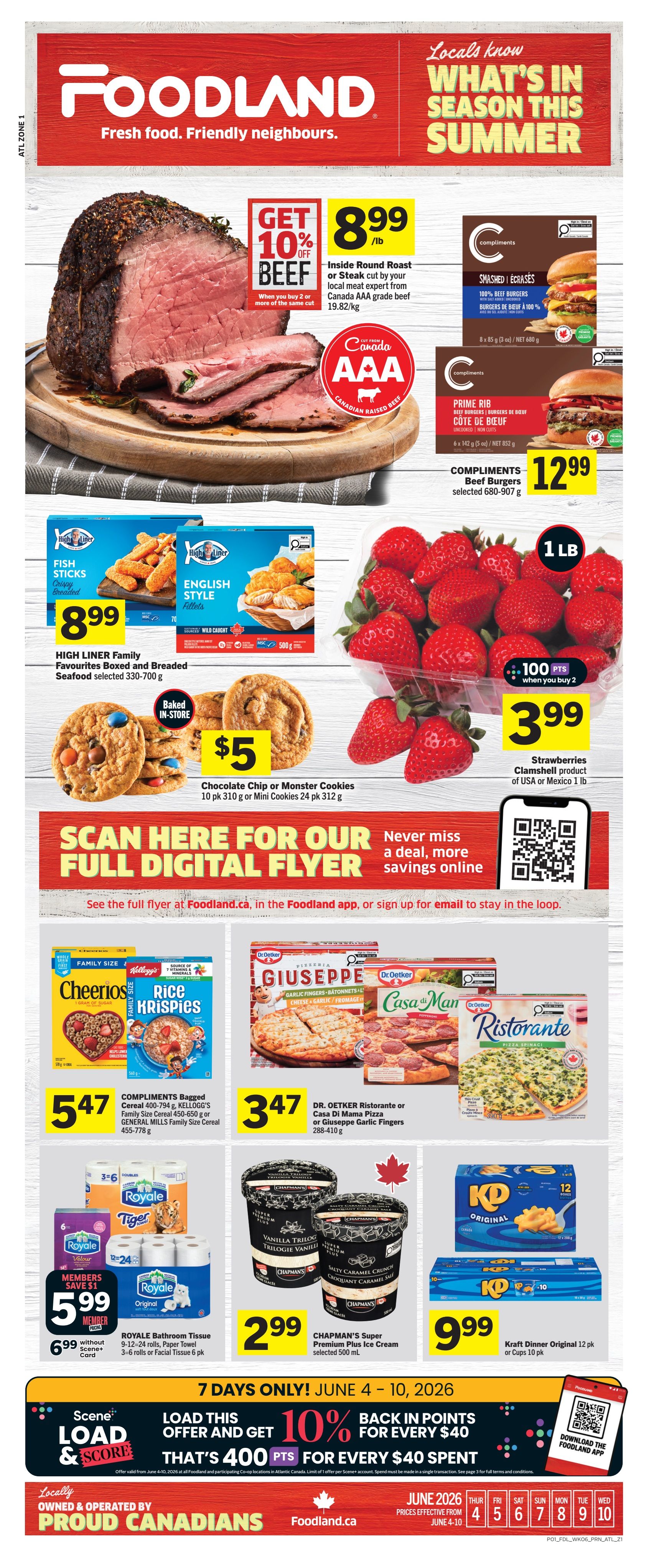 Foodland (Atlantic) Flyer June 4 to 10