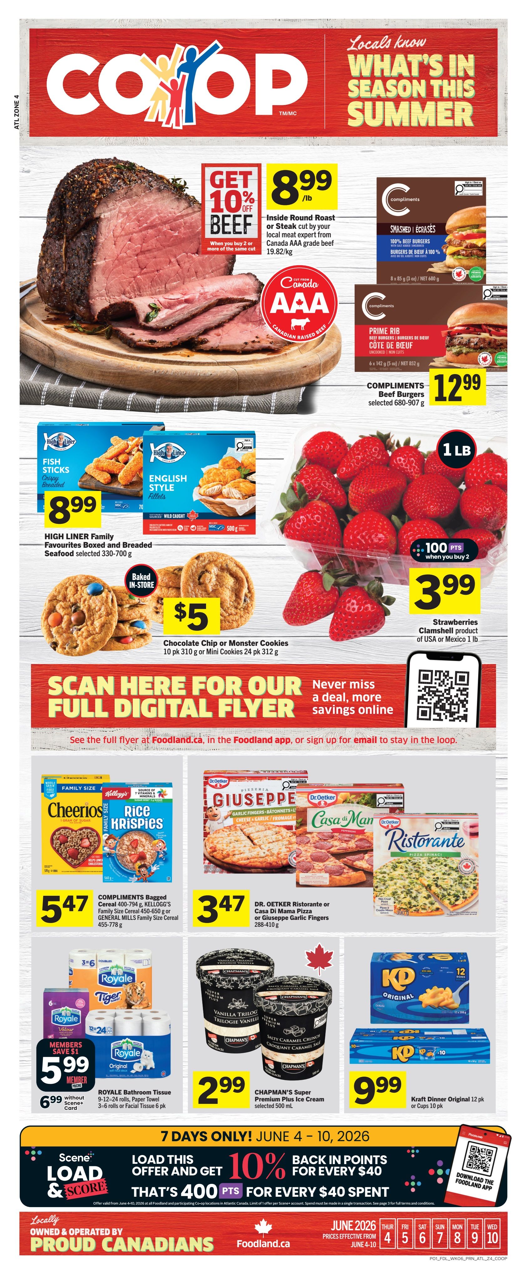 Foodland Co-op Flyer June 4 to 10
