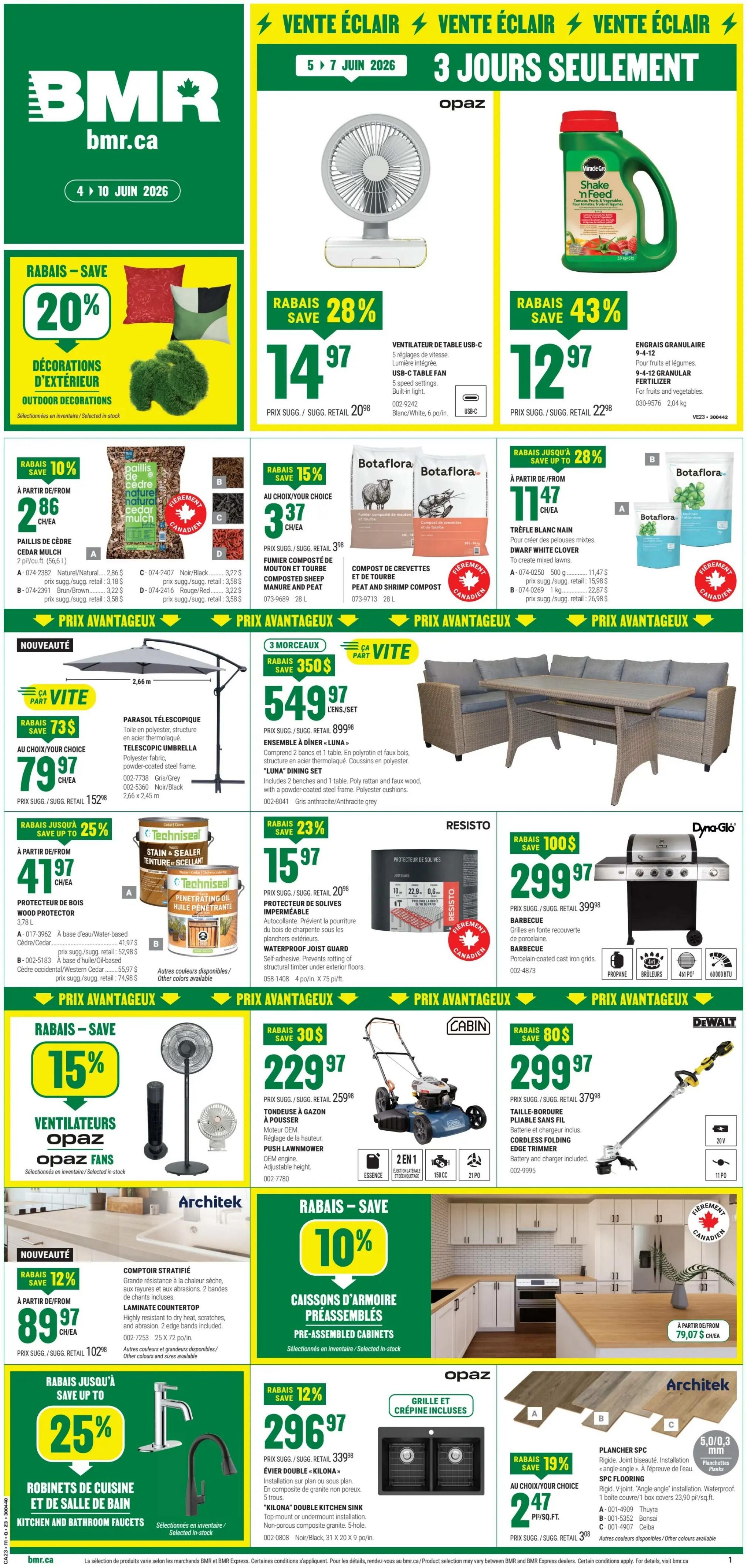 BMR Flyer June 4 to 10