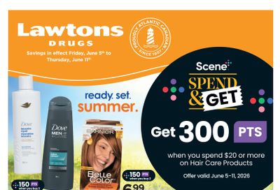 Lawtons Drugs (NB, NL, PE) Flyer June 5 to 11