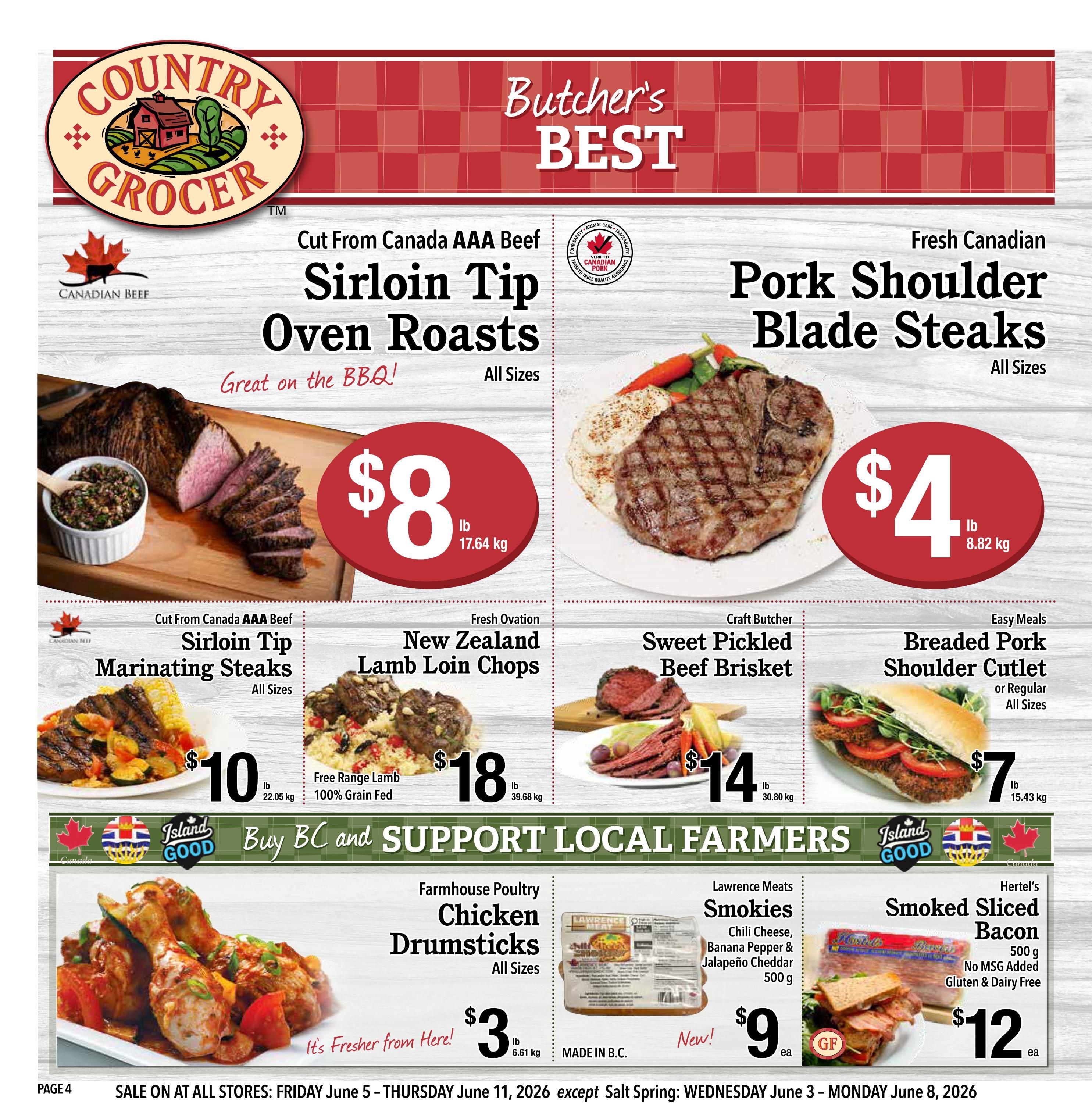 Country Grocer Flyer June 5 to 11