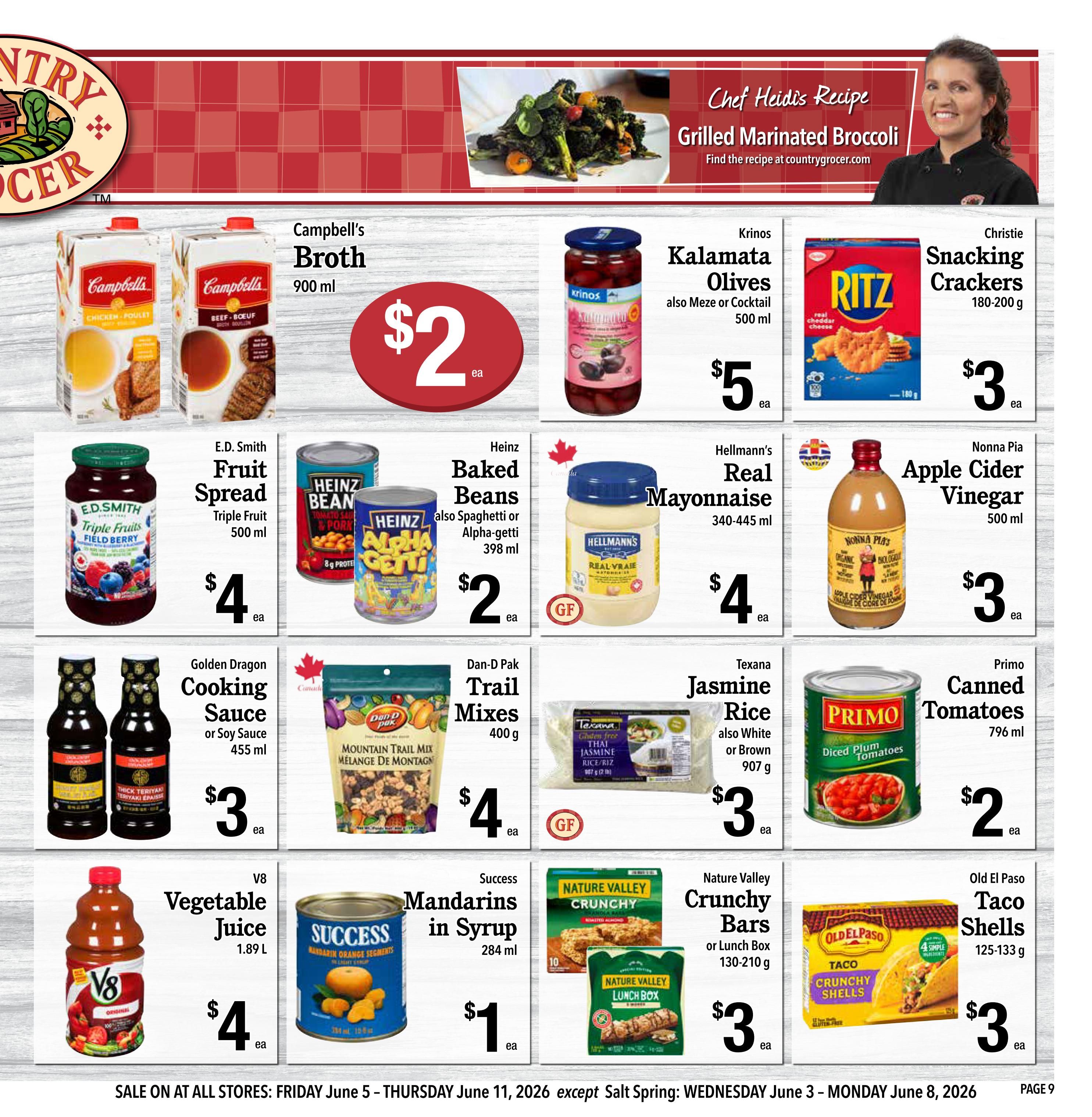 Country Grocer Flyer June 5 to 11