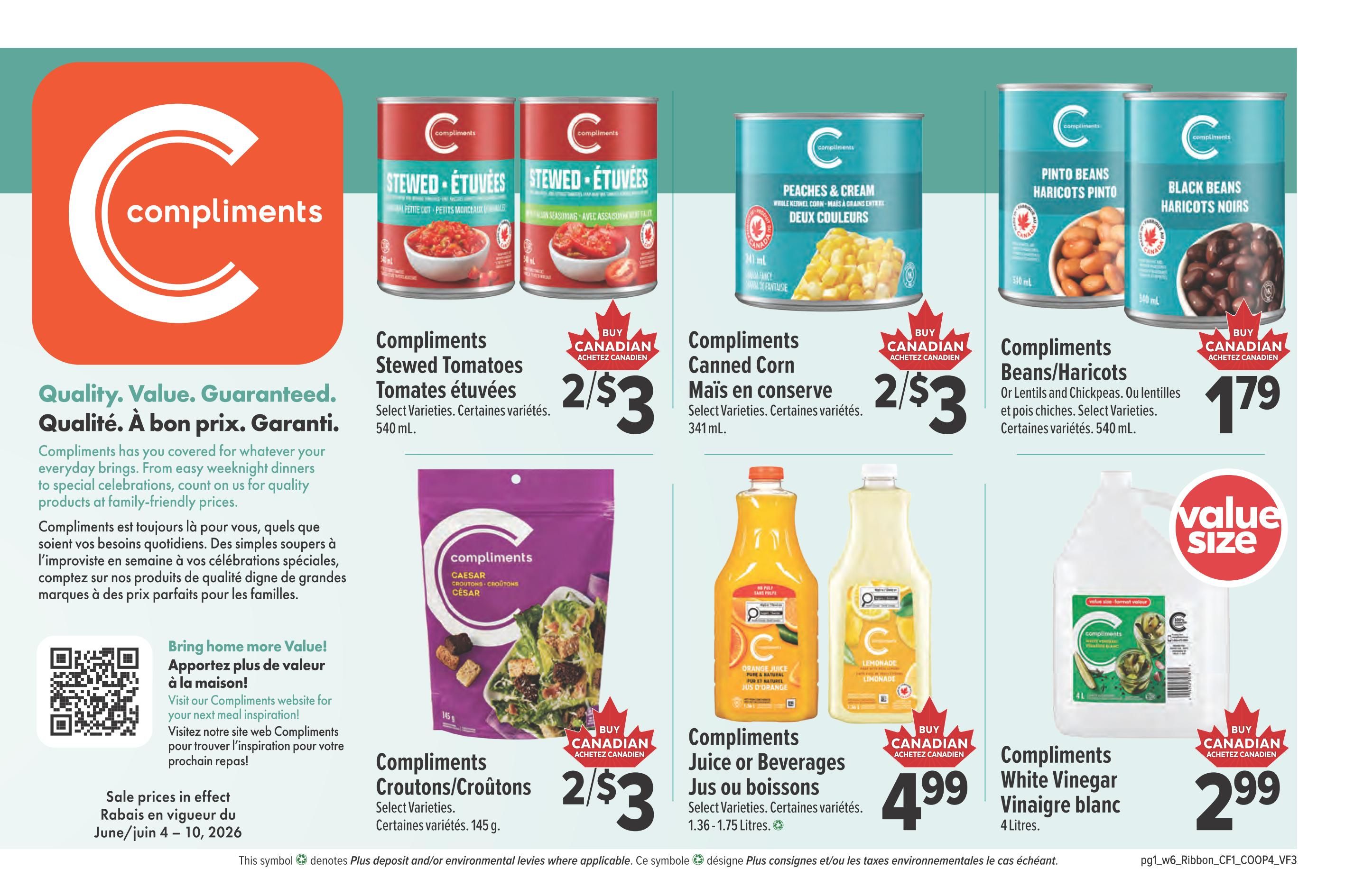 Clover Farm (Atlantic) Flyer June 4 to 10