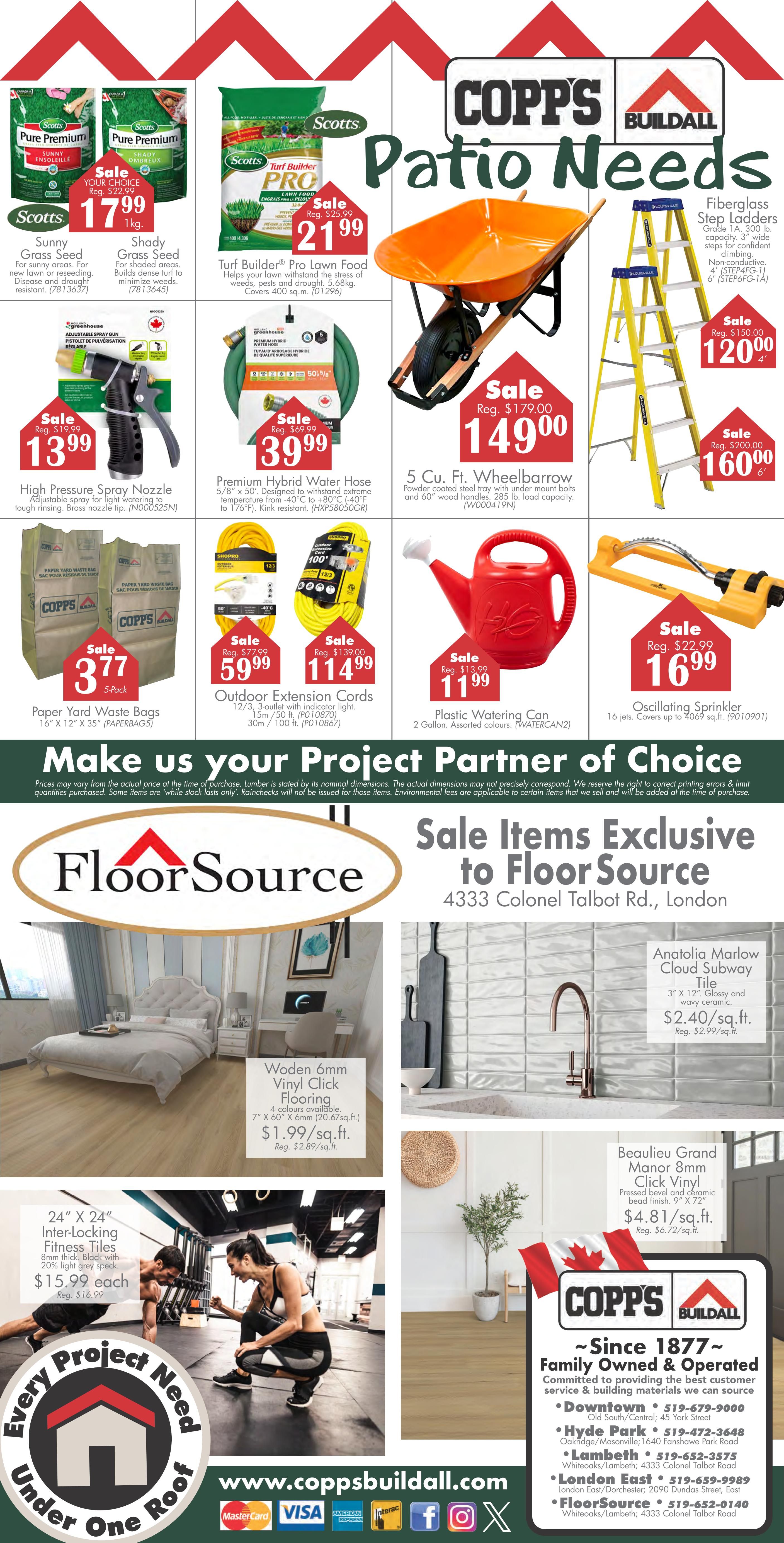 COPP’s Buildall Flyer June 4 to 14