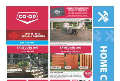 Co-op (West) Home Centre Flyer June 4 to 10