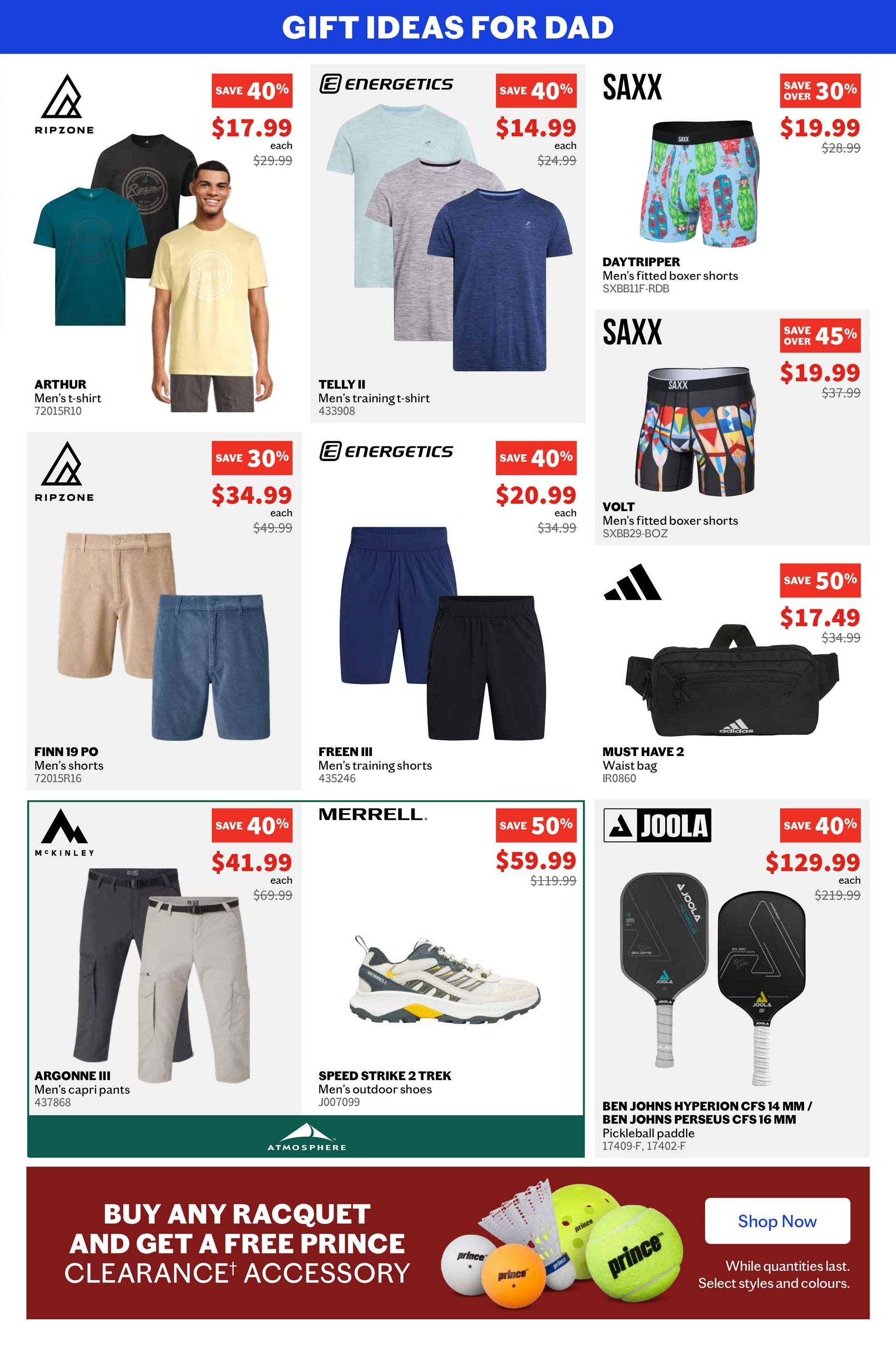 Sports Experts Flyer June 3 to 16