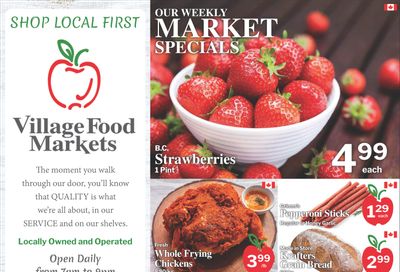 Village Food Markets Flyer June 3 to 9
