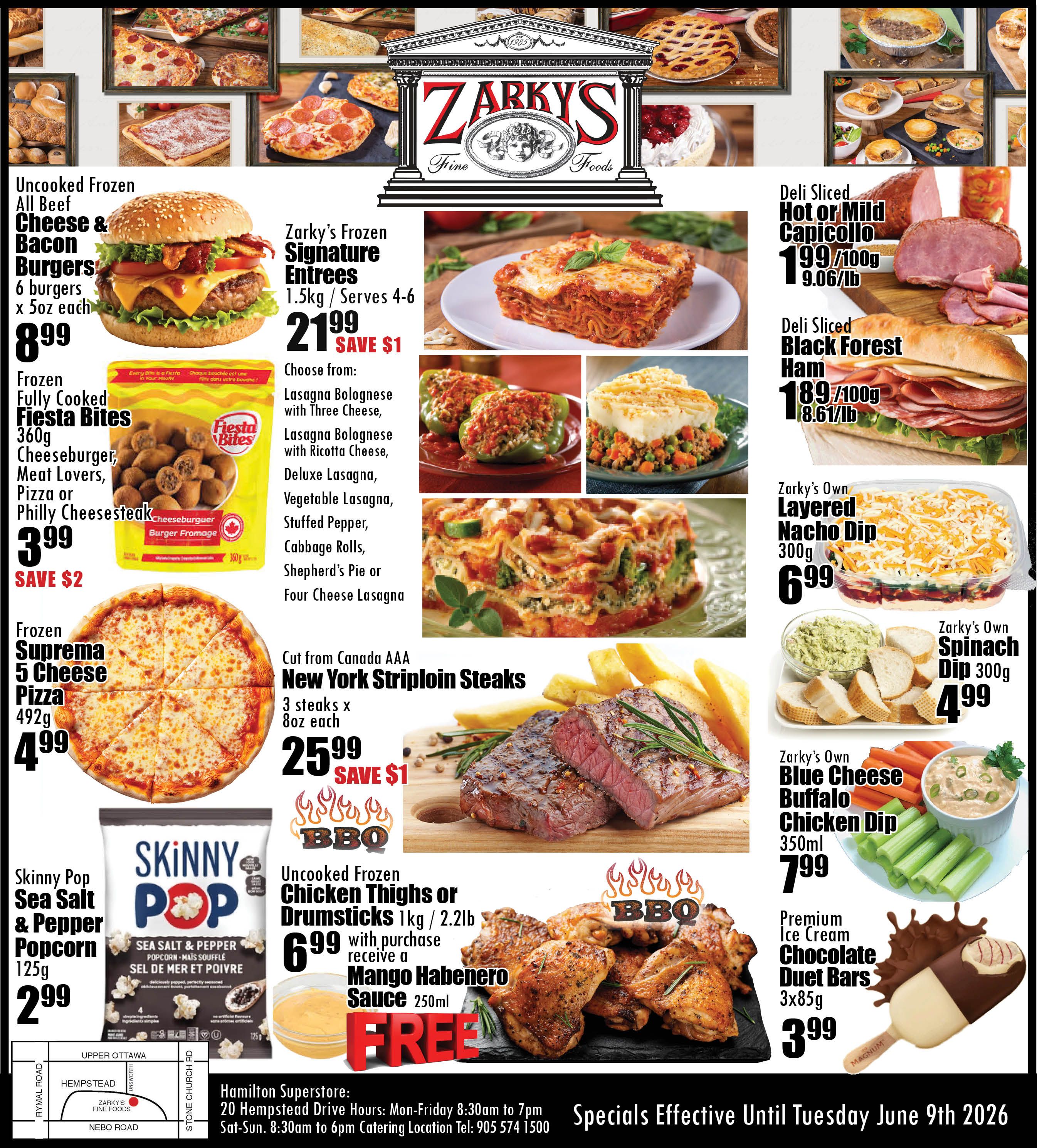 Zarky's Flyer June 3 to 9