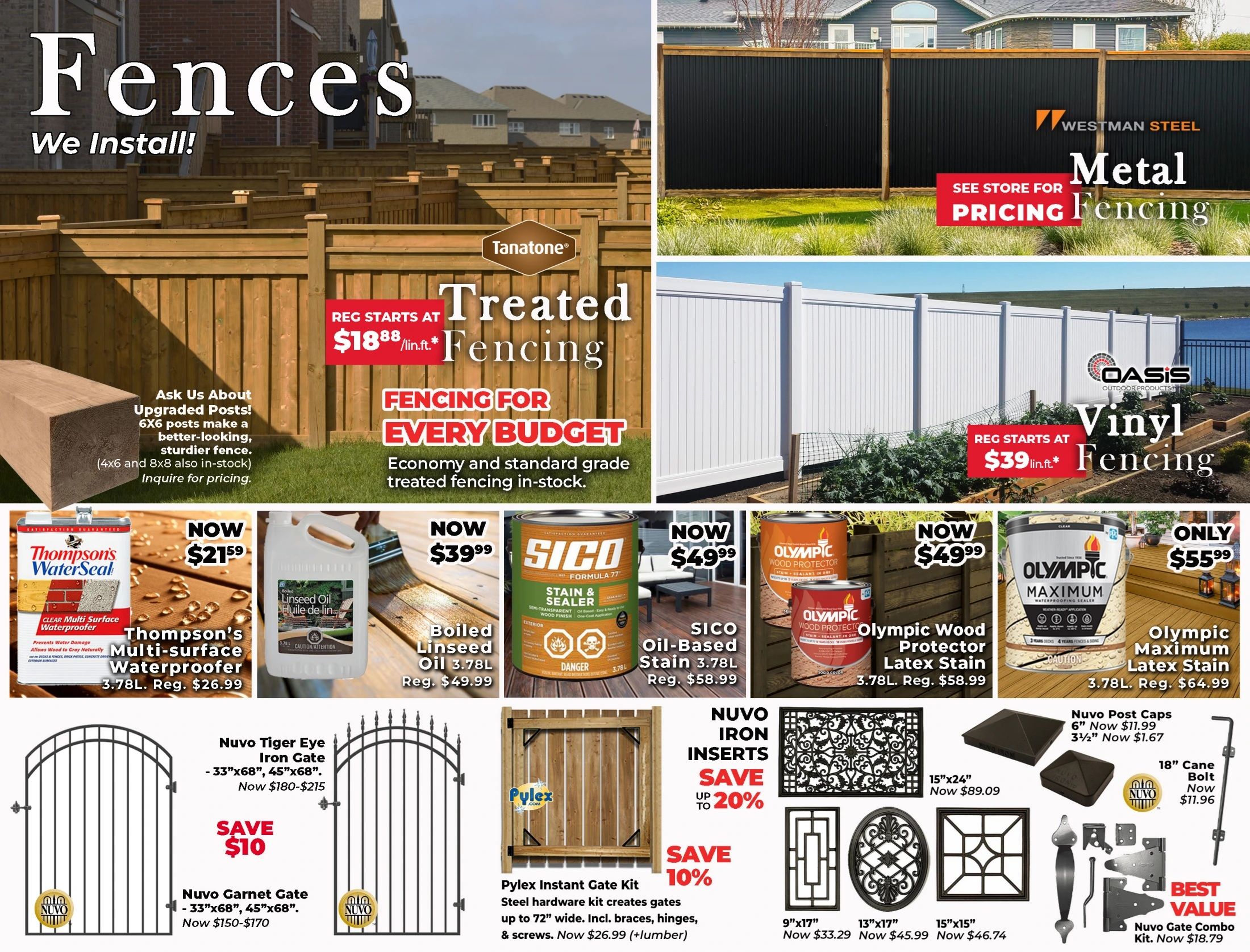 J&H Builder's Warehouse Flyer June 3 to 23