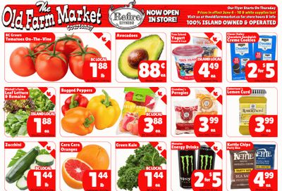 The Old Farm Market (Courtenay) Flyer June 4 to 10