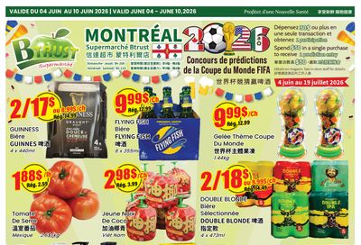 Btrust Supermarket (Montreal) Flyer June 4 to 10