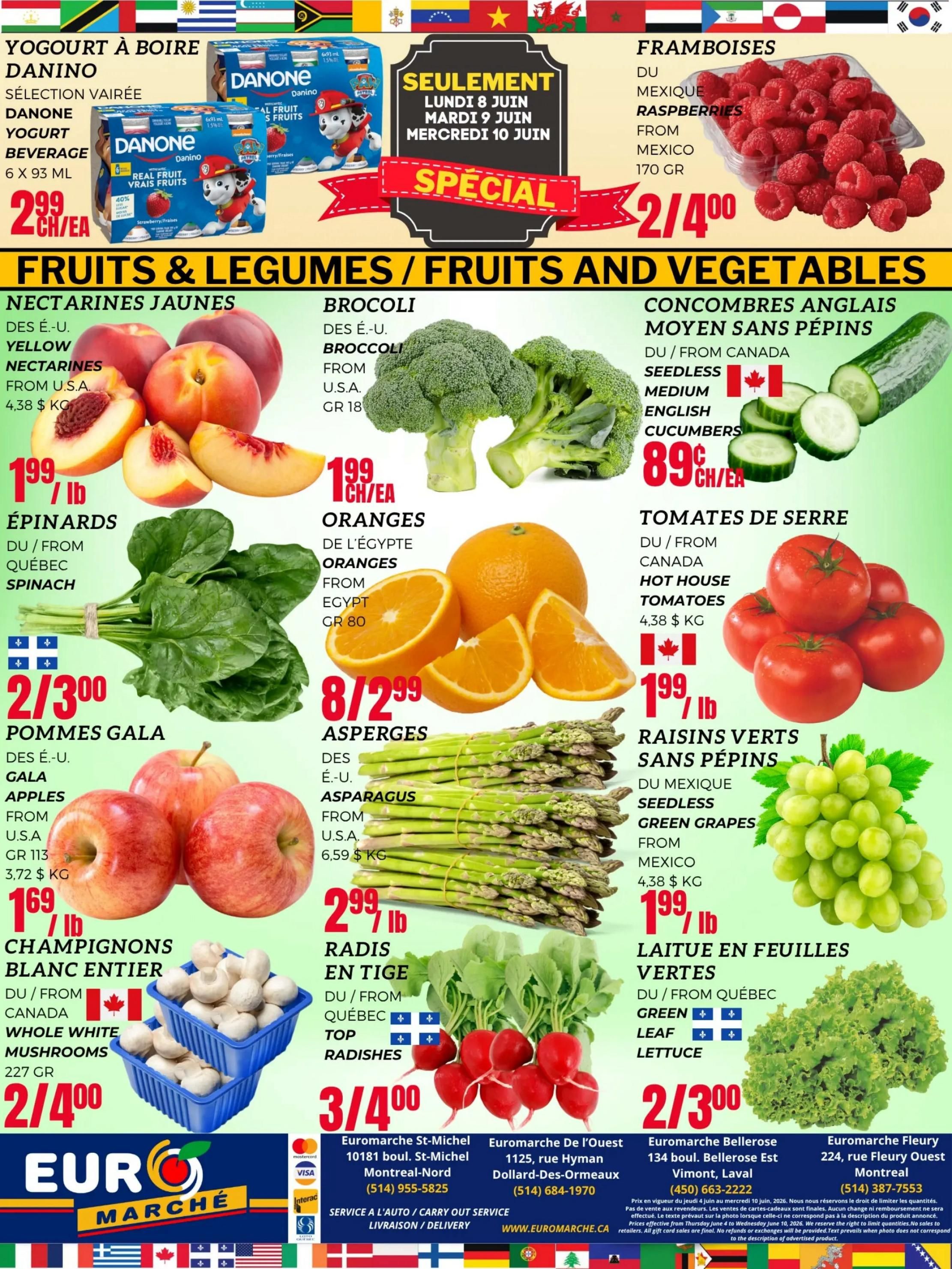 Euro Marche Flyer June 4 to 10