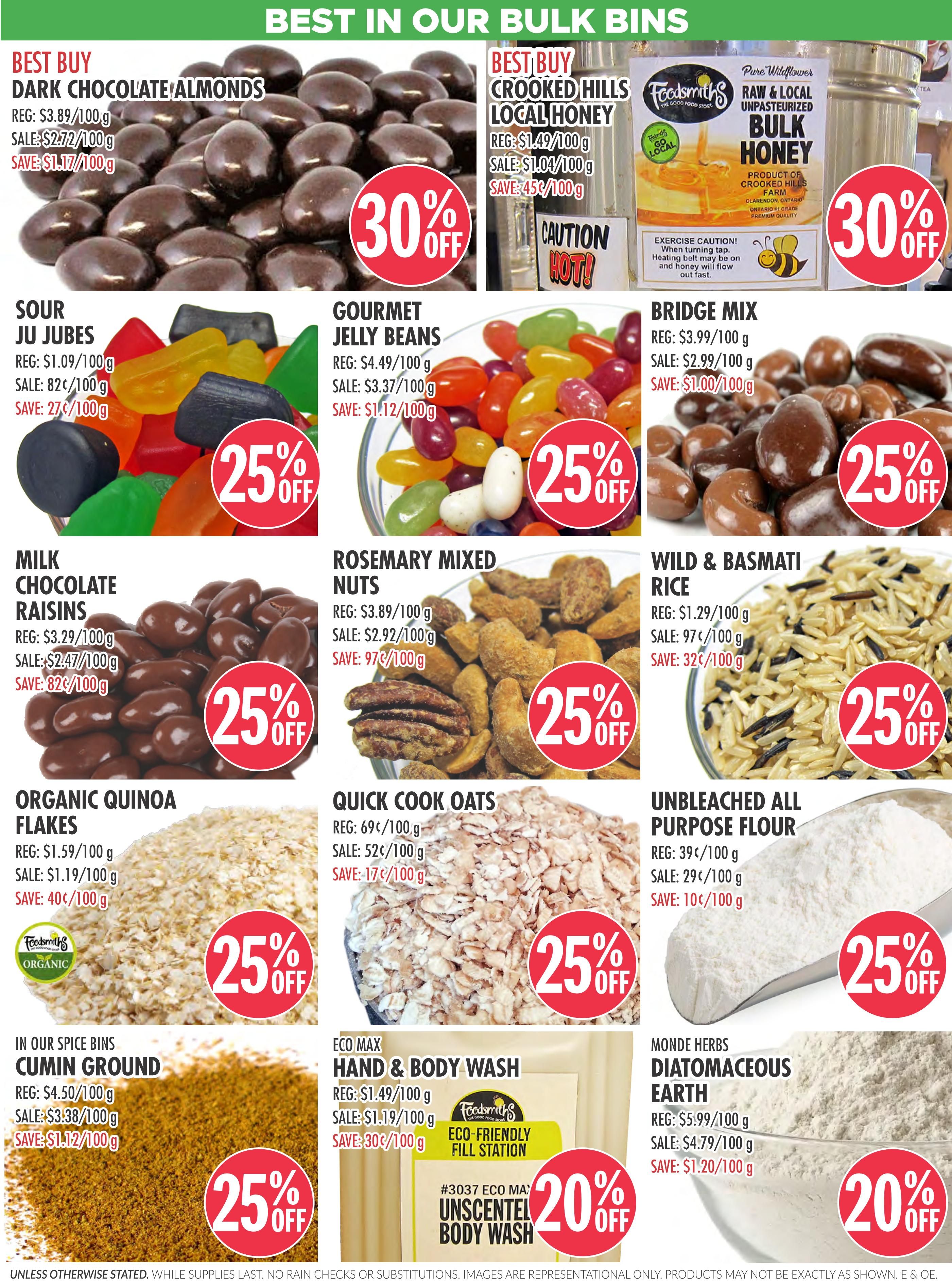 Foodsmiths Flyer June 4 to 11