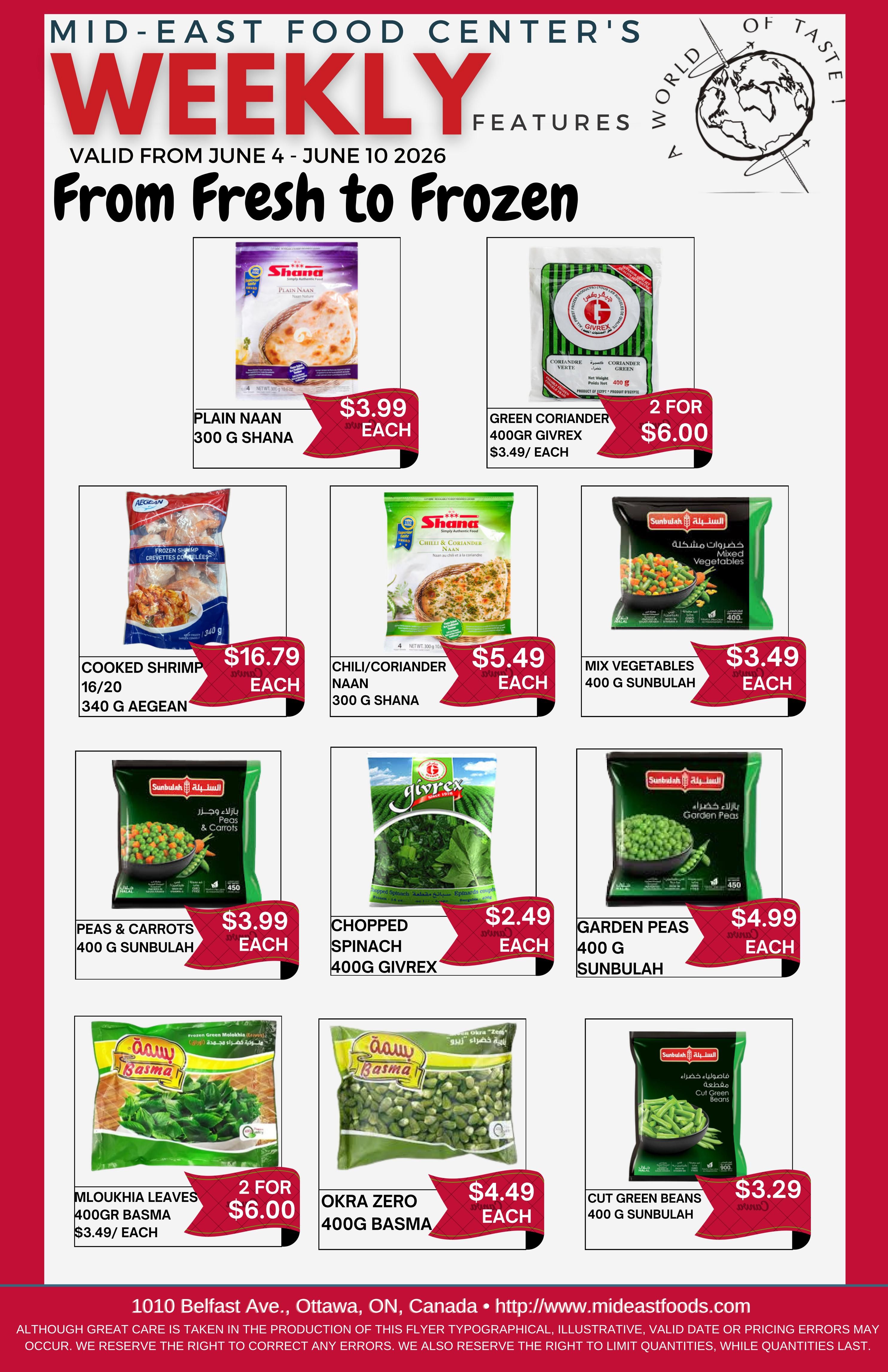 Mid-East Food Centre Flyer June 4 to 10