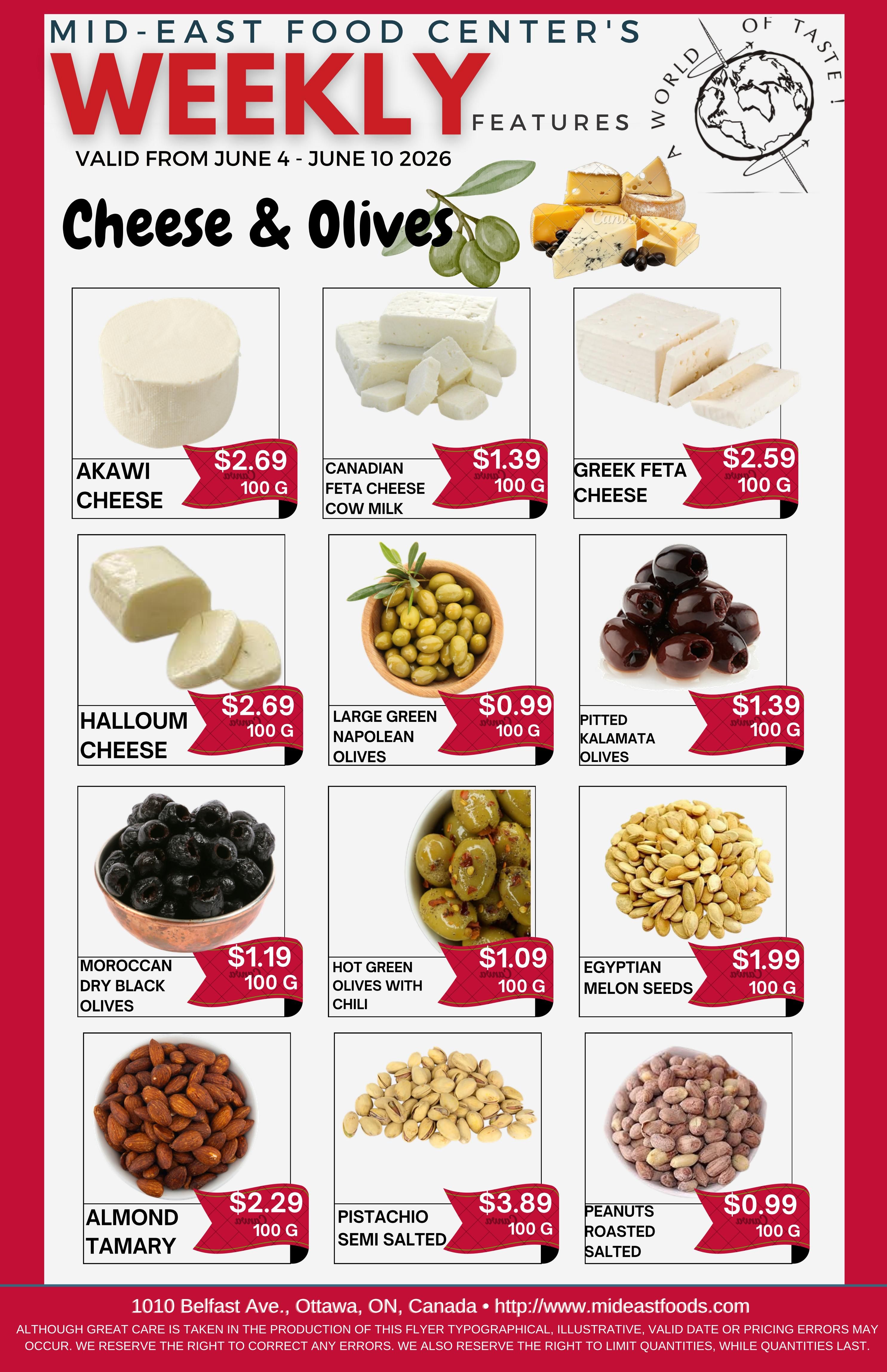 Mid-East Food Centre Flyer June 4 to 10