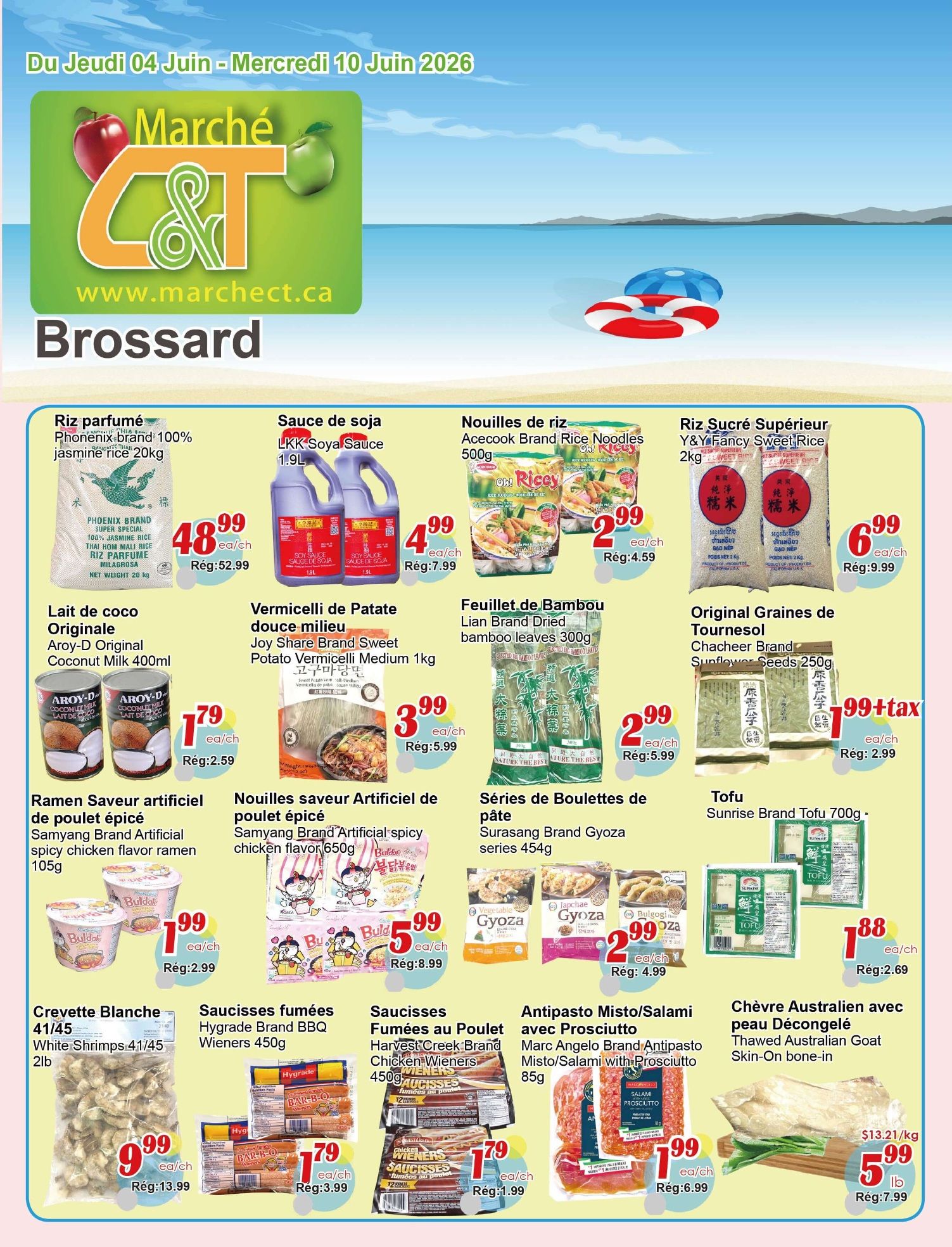 Marche C&T (Brossard) Flyer June 4 to 10
