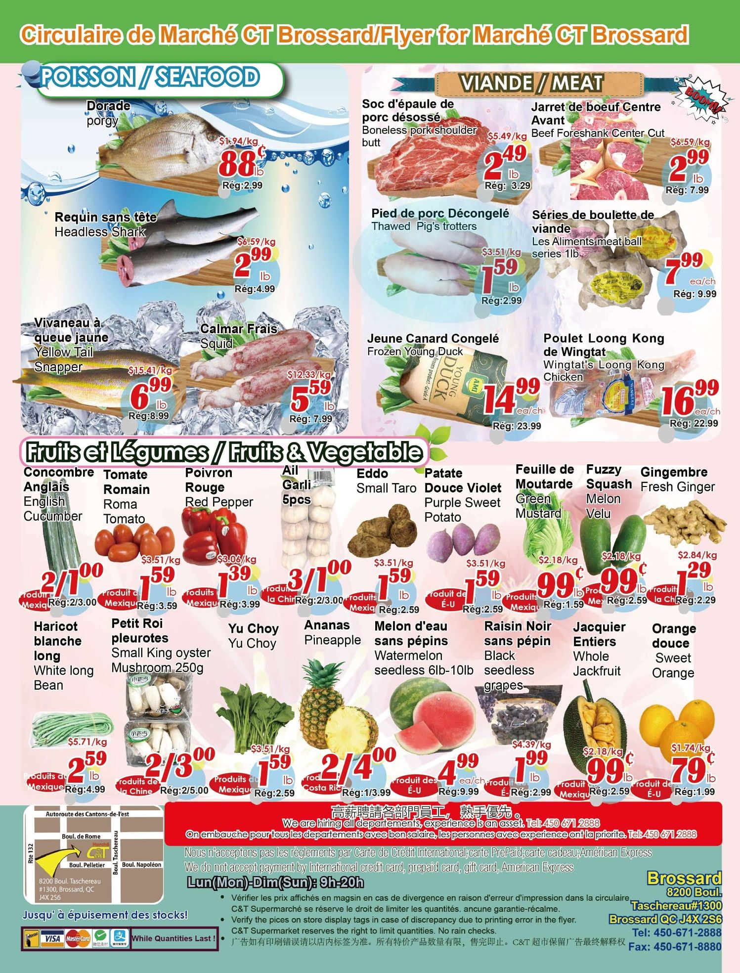 Marche C&T (Brossard) Flyer June 4 to 10
