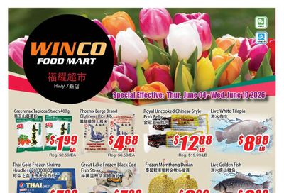 WinCo Food Mart (HWY 7) Flyer June 4 to 10