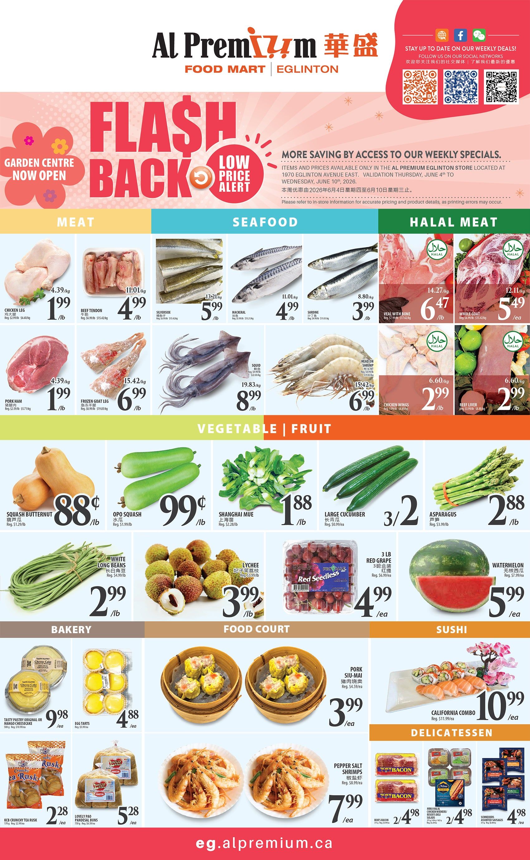 Al Premium Food Mart (Eglinton Ave.) Flyer June 4 to 10