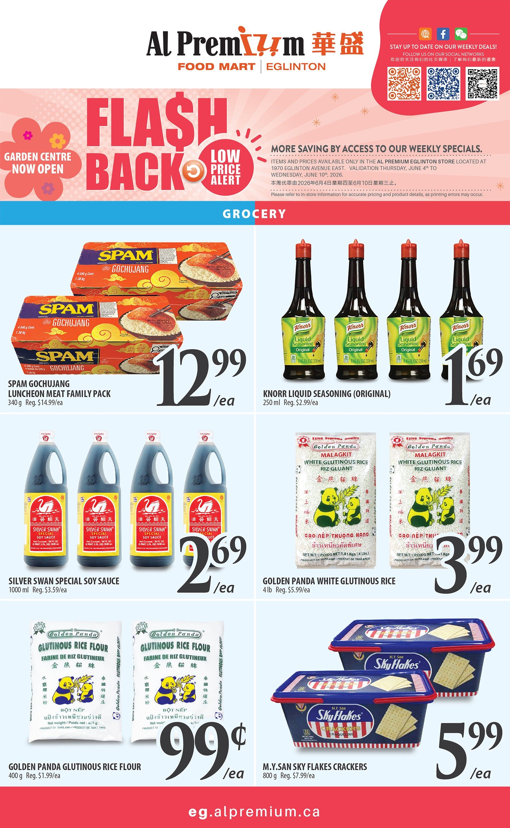 Al Premium Food Mart (Eglinton Ave.) Flyer June 4 to 10