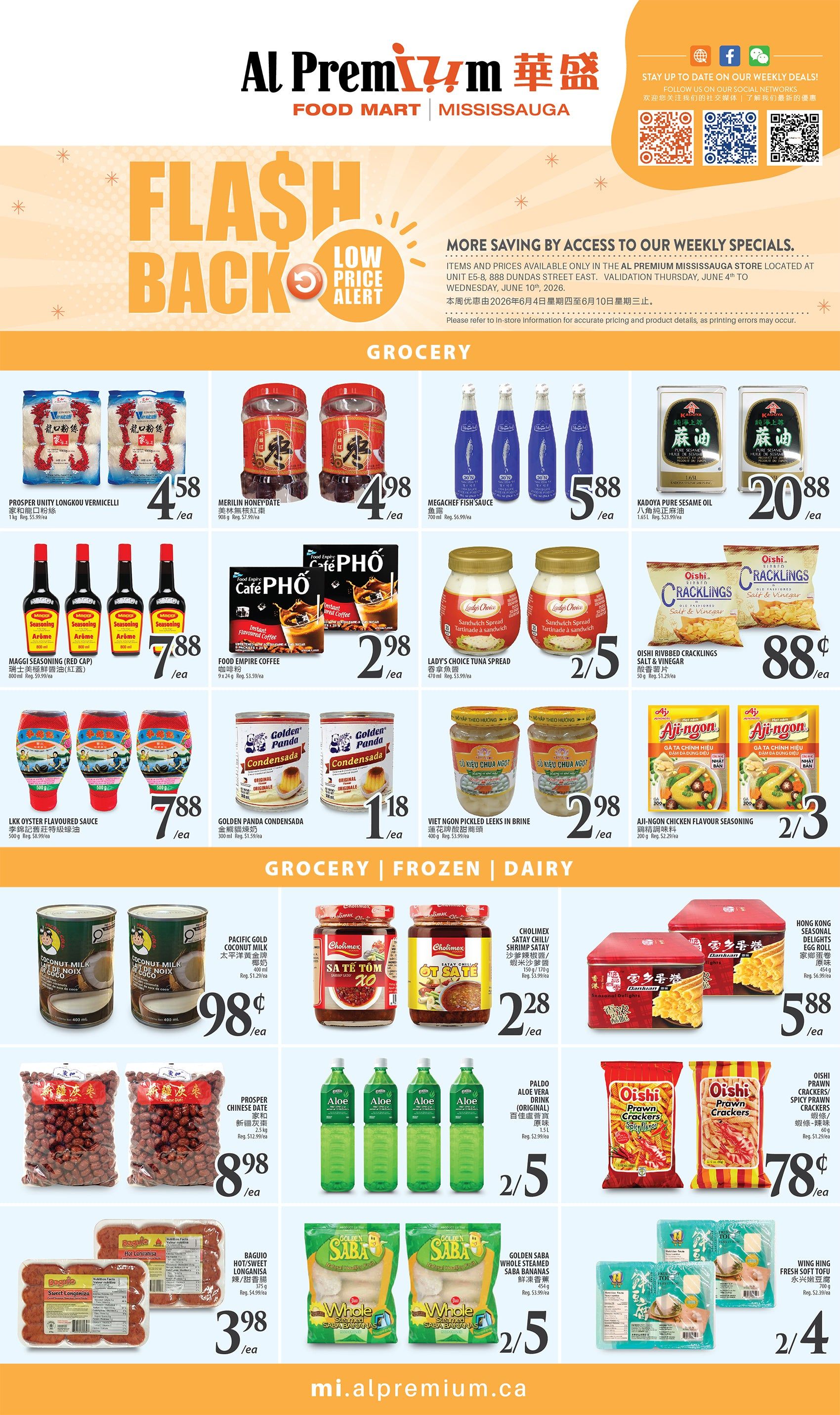 Al Premium Food Mart (Mississauga) Flyer June 4 to 10
