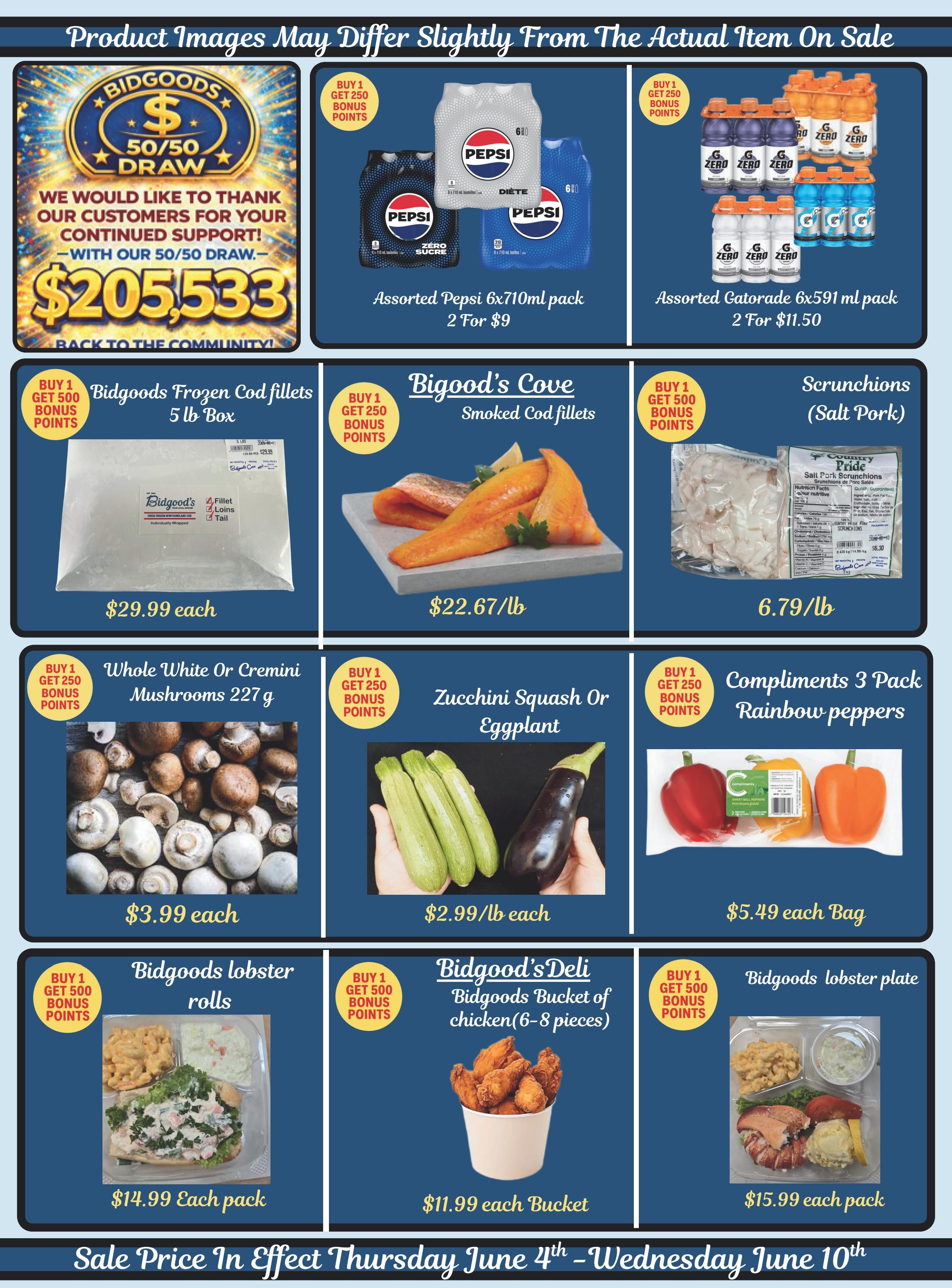 Bidgood's Flyer June 4 to 10