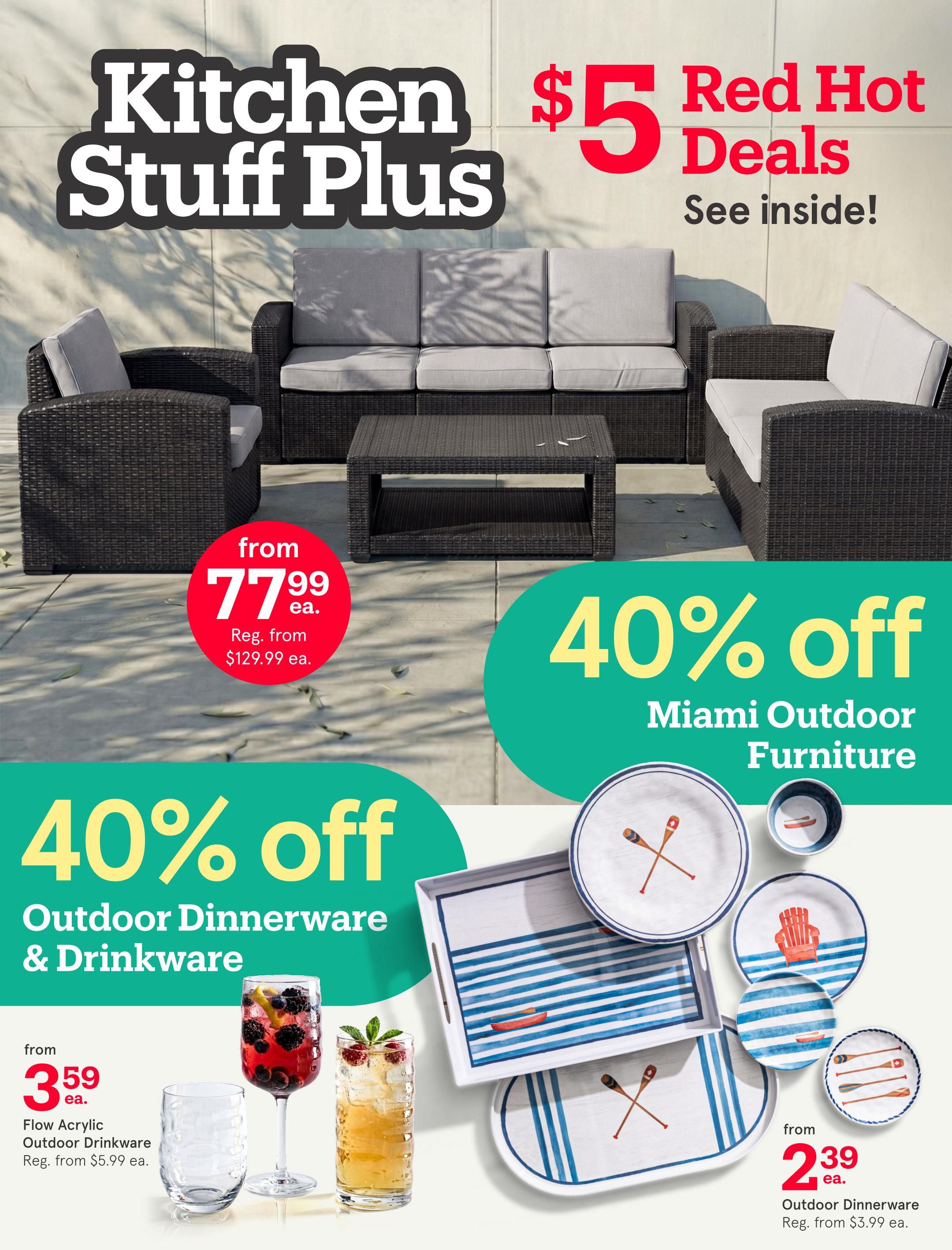 Kitchen Stuff Plus Flyer June 4 to 14