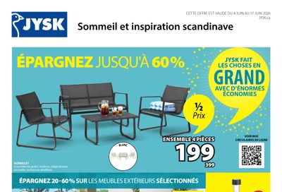JYSK (QC) Flyer June 4 to 17