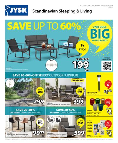 JYSK Flyer June 4 to 17