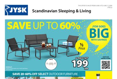 JYSK Flyer June 4 to 17
