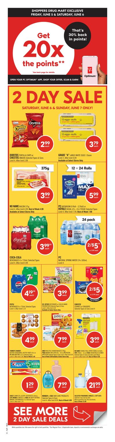 Shoppers Drug Mart (West) Flyer June 6 to 11