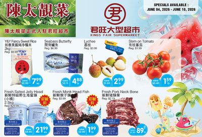Kings Fair Supermarket Flyer June 4 to 10