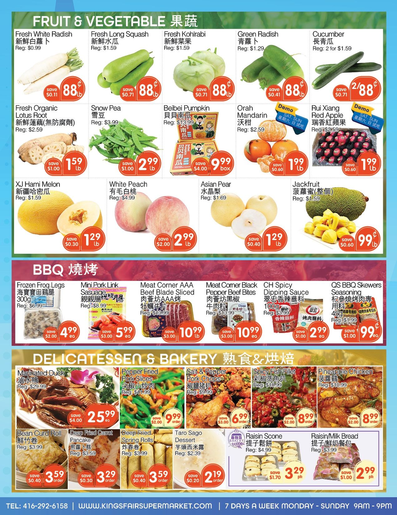 Kings Fair Supermarket Flyer June 4 to 10