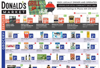 Donald's Market Flyer June 4 to 17