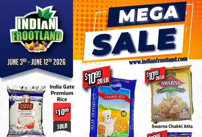Indian Frootland Flyer June 3 to 12