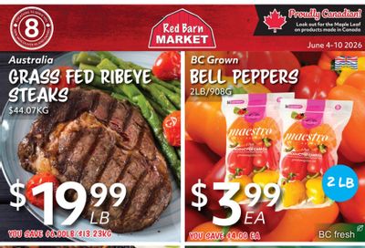 Red Barn Market Flyer June 4 to 10