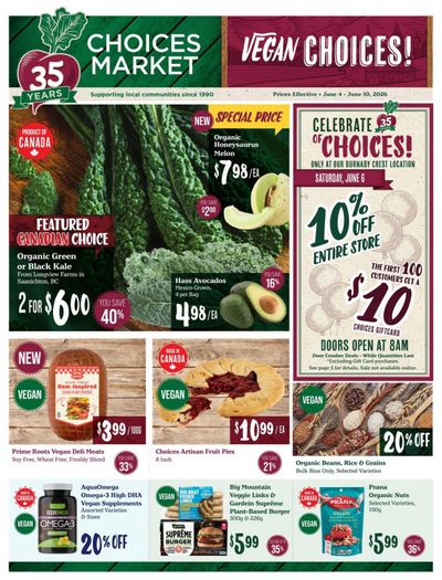 Choices Market Flyer June 4 to 10